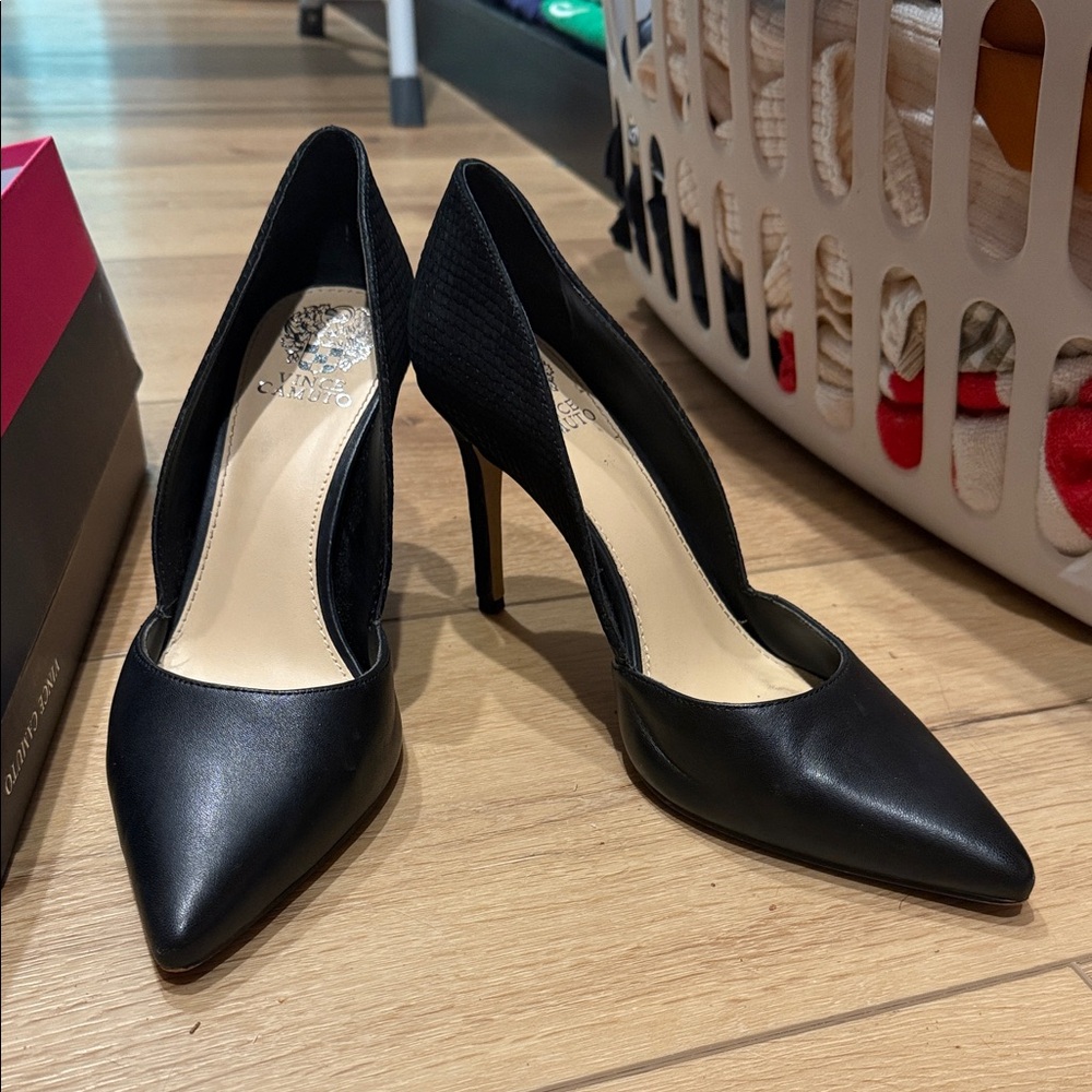 Vince Camuto Black Heels